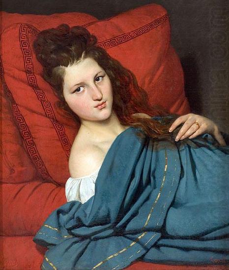 Woman Reclining on a Divan, Joseph-Desire Court